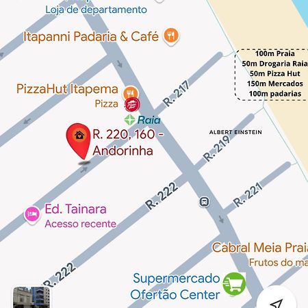Apartamento 3 Suites A 100M Do Mar 伊塔佩马 外观 照片